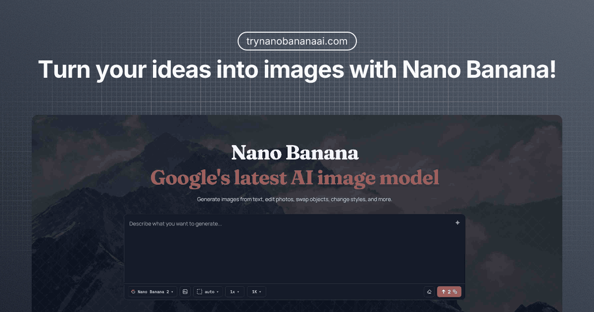 Nano Banana - AI Image Generator